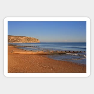 Swanage Beach & Ballard Down, January 2023 Sticker